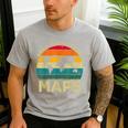 Easily Distracted By Maps Geography Teacher Men's Casual T-Shirt Sport Grey Easily Distracted By Maps Geography Teacher Men's Casual T-Shirt Sport Grey
