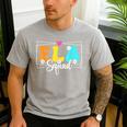ELA Squad Teacher Back To School English Language Arts Men's Casual T-Shirt Sport Grey ELA Squad Teacher Back To School English Language Arts Men's Casual T-Shirt Sport Grey