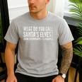 English Teacher About Grammar And Christmas Men's Casual T-Shirt Sport Grey English Teacher About Grammar And Christmas Men's Casual T-Shirt Sport Grey