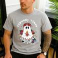Espooky Vibes Maestra Halloween Spanish Mexican Teacher Men's Casual T-Shirt Sport Grey Espooky Vibes Maestra Halloween Spanish Mexican Teacher Men's Casual T-Shirt Sport Grey