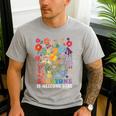 Everyone Is Welcome Here Tshirt Idaho Teacher Support Retro Men's Casual T-Shirt Sport Grey Everyone Is Welcome Here Tshirt Idaho Teacher Support Retro Men's Casual T-Shirt Sport Grey