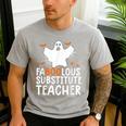 Faboolous Substitute Teacher Halloween Costume Men's Casual T-Shirt Sport Grey Faboolous Substitute Teacher Halloween Costume Men's Casual T-Shirt Sport Grey