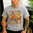 Fall In Love With Learning Thanksgiving Teacher Student Men's Casual T-Shirt Sport Grey Fall In Love With Learning Thanksgiving Teacher Student Men's Casual T-Shirt Sport Grey