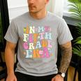In My Fifth Grade Era 5th Grade Era Teacher Back To School Men's Casual T-Shirt Sport Grey In My Fifth Grade Era 5th Grade Era Teacher Back To School Men's Casual T-Shirt Sport Grey