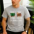 First Teach Then Thanksgiving I'm Earning A Break Teacher Men's Casual T-Shirt Sport Grey