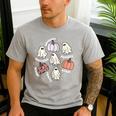 Halloween Advocate Heat Transfers Special Education Teacher Men Women Men's Casual T-Shirt Sport Grey Halloween Advocate Heat Transfers Special Education Teacher Men Women Men's Casual T-Shirt Sport Grey