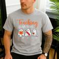 Halloween Ghost Teachers Teaching My Boos Costume Women Men Men's Casual T-Shirt Sport Grey Halloween Ghost Teachers Teaching My Boos Costume Women Men Men's Casual T-Shirt Sport Grey