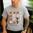 Halloween Math Teacher Men Women Order Of Operations Men's Casual T-Shirt Sport Grey