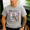 Halloween Skeleton Teacher I'Ll Just Wait Until It's Quiet Men's Casual T-Shirt Sport Grey Halloween Skeleton Teacher I'Ll Just Wait Until It's Quiet Men's Casual T-Shirt Sport Grey
