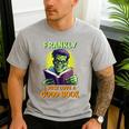 Halloween Teacher Librarian Frankenstein Reading Books Men's Casual T-Shirt Sport Grey Halloween Teacher Librarian Frankenstein Reading Books Men's Casual T-Shirt Sport Grey