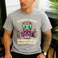 Halloween Teacher Zombie Reading Is Good For Brains Men's Casual T-Shirt Sport Grey Halloween Teacher Zombie Reading Is Good For Brains Men's Casual T-Shirt Sport Grey