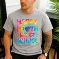 Happy 100th Day Of School Teacher Student 100 Days Tie Dye Men Women Kids Men's Casual T-Shirt Sport Grey Happy 100th Day Of School Teacher Student 100 Days Tie Dye Men Women Kids Men's Casual T-Shirt Sport Grey