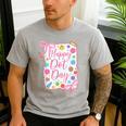 Happy Dot Day Bow Coquette For Teacher Girls Men's Casual T-Shirt Sport Grey Happy Dot Day Bow Coquette For Teacher Girls Men's Casual T-Shirt Sport Grey