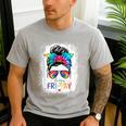 Happy Fri-Yay Friday Teacher Life Happy Friday Men's Casual T-Shirt Sport Grey Happy Fri-Yay Friday Teacher Life Happy Friday Men's Casual T-Shirt Sport Grey