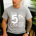 Hello 5th Grade Here I Come Teacher Fifth Grade Boys Girls Men's Casual T-Shirt Sport Grey Hello 5th Grade Here I Come Teacher Fifth Grade Boys Girls Men's Casual T-Shirt Sport Grey