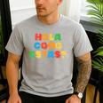 Hola Como Estas Spanish Teacher Fiesta Party Banners Men's Casual T-Shirt Sport Grey Hola Como Estas Spanish Teacher Fiesta Party Banners Men's Casual T-Shirt Sport Grey