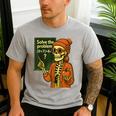 HUGvyn Halloween Skeleton Six Seven 67 Meme PEMDAS Teacher Men's Casual T-Shirt Sport Grey HUGvyn Halloween Skeleton Six Seven 67 Meme PEMDAS Teacher Men's Casual T-Shirt Sport Grey
