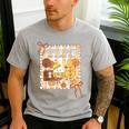 Humpty Dumpty Had A Great Fall Teacher Thanksgiving Autumn Men's Casual T-Shirt Sport Grey
