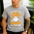 I'm A Math Teacher I'm Scary All Year Long Spooky Halloween Men's Casual T-Shirt Sport Grey I'm A Math Teacher I'm Scary All Year Long Spooky Halloween Men's Casual T-Shirt Sport Grey