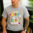 I'm Not Short I'm A Pre-K Teacher Size Back To School Men's Casual T-Shirt Sport Grey I'm Not Short I'm A Pre-K Teacher Size Back To School Men's Casual T-Shirt Sport Grey