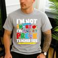 I'm Not Short I'm Pre-K Teacher Size Back To School Teacher Men's Casual T-Shirt Sport Grey I'm Not Short I'm Pre-K Teacher Size Back To School Teacher Men's Casual T-Shirt Sport Grey