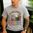 Inclusion Isn't Scary Ghost Mummy Halloween SLP Sped Teacher Men's Casual T-Shirt Sport Grey Inclusion Isn't Scary Ghost Mummy Halloween SLP Sped Teacher Men's Casual T-Shirt Sport Grey