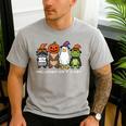 Inclusion Isn't Scary SLP Halloween Sped Teacher Animal Men's Casual T-Shirt Sport Grey