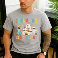 Inclusion Isn't Scary SLP Halloween Sped Teacher Therapy Men's Casual T-Shirt Sport Grey Inclusion Isn't Scary SLP Halloween Sped Teacher Therapy Men's Casual T-Shirt Sport Grey