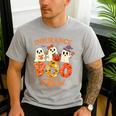 Insurance Boo Crew Halloween Spooky Costume Teacher Men's Casual T-Shirt Sport Grey Insurance Boo Crew Halloween Spooky Costume Teacher Men's Casual T-Shirt Sport Grey