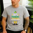 I Just Like To Teach Teaching My Favorite Christmas Teacher Men's Casual T-Shirt Sport Grey I Just Like To Teach Teaching My Favorite Christmas Teacher Men's Casual T-Shirt Sport Grey