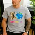 K Is For Kindergarten Teacher Tie Dye Back To School Kinder For Men Women Girls Kids Men's Casual T-Shirt Sport Grey