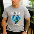 Be Kind Dolphin Autism Awareness Back To School Teacher Men Women Kids Men's Casual T-Shirt Sport Grey Be Kind Dolphin Autism Awareness Back To School Teacher Men Women Kids Men's Casual T-Shirt Sport Grey