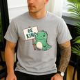 Be Kind Teacher Anti-Bullying Dino Kindness Women Men Boys Men's Casual T-Shirt Sport Grey Be Kind Teacher Anti-Bullying Dino Kindness Women Men Boys Men's Casual T-Shirt Sport Grey