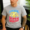 Kindergarten Super Squad Superhero Teacher Team Men Women Girls Kids Men's Casual T-Shirt Sport Grey Kindergarten Super Squad Superhero Teacher Team Men Women Girls Kids Men's Casual T-Shirt Sport Grey