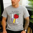 Let All That You Do Be Done In Love Christian Teacher Men's Casual T-Shirt Sport Grey Let All That You Do Be Done In Love Christian Teacher Men's Casual T-Shirt Sport Grey
