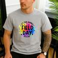 Let The Games Begin Field Day Fun Day Teachers Boys Girls Men's Casual T-Shirt Sport Grey Let The Games Begin Field Day Fun Day Teachers Boys Girls Men's Casual T-Shirt Sport Grey