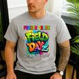 Let The Games Begin Fourth Grade Field Day 2025 Teacher Kid Men's Casual T-Shirt Sport Grey Let The Games Begin Fourth Grade Field Day 2025 Teacher Kid Men's Casual T-Shirt Sport Grey