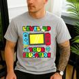 Level Up Your Education Gaming Inspired Teacher Gamers Men's Casual T-Shirt Sport Grey Level Up Your Education Gaming Inspired Teacher Gamers Men's Casual T-Shirt Sport Grey