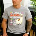Llama Learning T Shirt Teachers Students Alpaca Lovers Men's Casual T-Shirt Sport Grey Llama Learning T Shirt Teachers Students Alpaca Lovers Men's Casual T-Shirt Sport Grey
