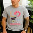 Love Montessori Education Math Teacher Men's Casual T-Shirt Sport Grey Love Montessori Education Math Teacher Men's Casual T-Shirt Sport Grey