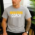 Mahjong Coach Coaching Trainer Teacher Men's Casual T-Shirt Sport Grey Mahjong Coach Coaching Trainer Teacher Men's Casual T-Shirt Sport Grey