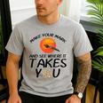 Make Mark Paintbrush International Dot Day Art Teacher Men's Casual T-Shirt Sport Grey