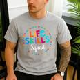 Matching Life Skills Squad Teacher Special Ed SPED Team Crew Men's Casual T-Shirt Sport Grey Matching Life Skills Squad Teacher Special Ed SPED Team Crew Men's Casual T-Shirt Sport Grey