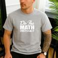 Do The Math 67 Meme Six Seven Men Women Teacher Men's Casual T-Shirt Sport Grey
