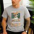I Did The Math The Answer Is Cats Math Cat Teacher Men's Casual T-Shirt Sport Grey