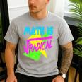 Math Is Radical Retro 80s Vintage Algebra Teacher Men's Casual T-Shirt Sport Grey Math Is Radical Retro 80s Vintage Algebra Teacher Men's Casual T-Shirt Sport Grey