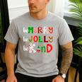 Be Merry Be Jolly Be Kind Merry Christmas Teacher Xmas Pjs Men's Casual T-Shirt Sport Grey Be Merry Be Jolly Be Kind Merry Christmas Teacher Xmas Pjs Men's Casual T-Shirt Sport Grey