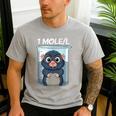 Mole Chemistry Chemist Student Science Teacher Men's Casual T-Shirt Sport Grey