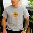Music Teacher Shirt Sunflower Music Notes Musician Singer Men's Casual T-Shirt Sport Grey Music Teacher Shirt Sunflower Music Notes Musician Singer Men's Casual T-Shirt Sport Grey