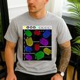 Nerdy Forms Nanotubes Chemistry Teacher Geek Men's Casual T-Shirt Sport Grey
